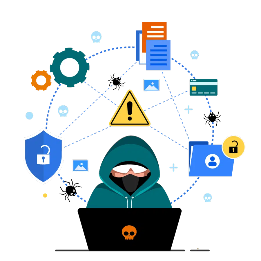 Hacker illustration